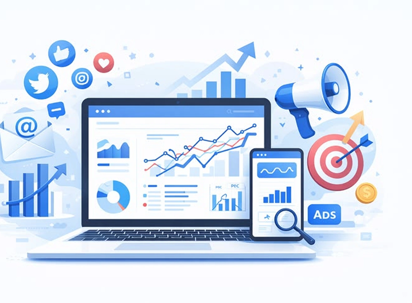 Digital marketing growth