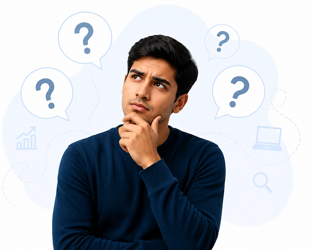 Confused student